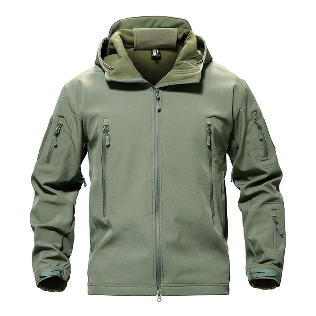 Army Camouflage Airsoft Jacket Men Military Tactical Jacket Winter Waterproof Softshell Jacket Windbreaker Hunt Clothes-7
