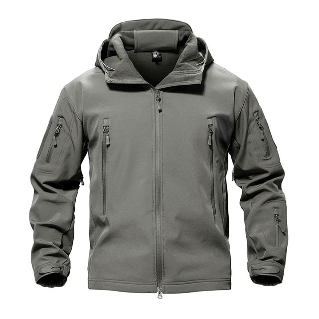 Army Camouflage Airsoft Jacket Men Military Tactical Jacket Winter Waterproof Softshell Jacket Windbreaker Hunt Clothes-9